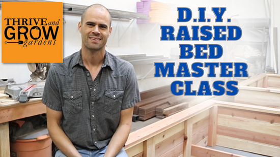 D.I.Y Raised Bed Master Class